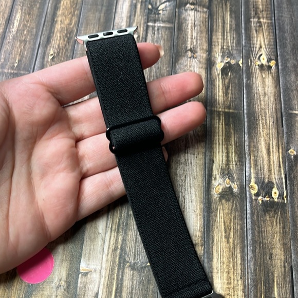5for$10 Black Stretch Adjustable 38mm/40mm/41mm Watch band NWOT - Picture 3 of 4